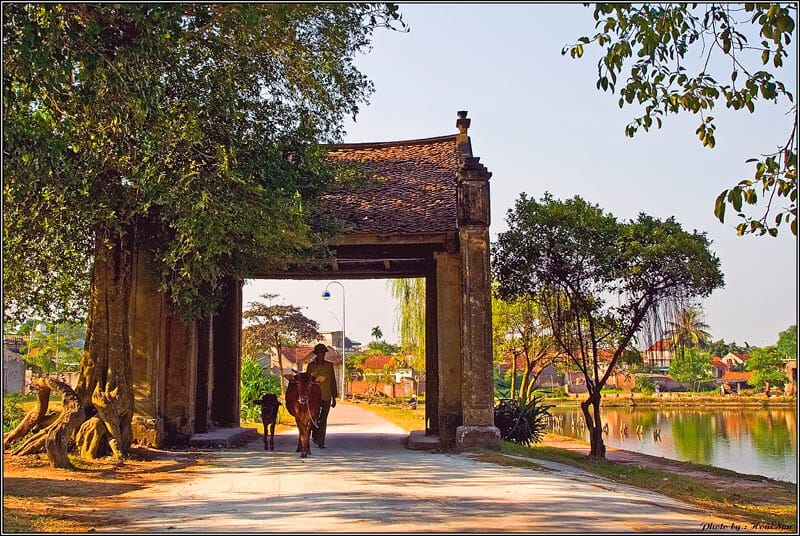 làng cổ đường lâm