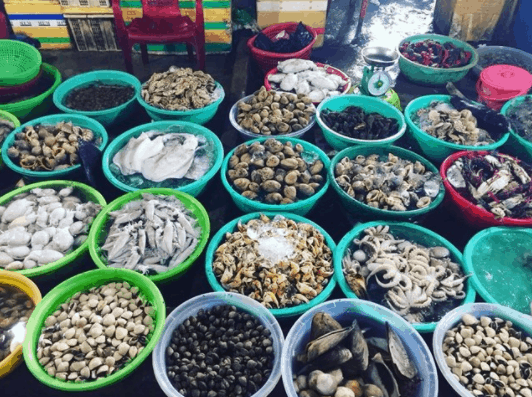 Thoải mái mua hải sản tươi ngon tại đây với giá khá rẻ Thoải mái mua hải sản tươi ngon tại đây với giá khá rẻ