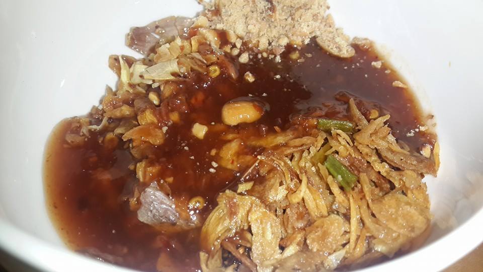 nước sốt bánh tráng me Tây Ninh