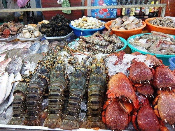 Đặc sản tại Hòn Ngang Nam Du