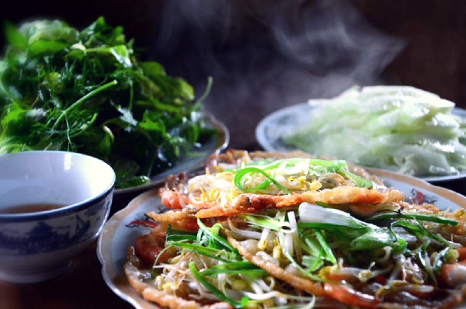 Bánh xèo tôm nhảy Bình Định