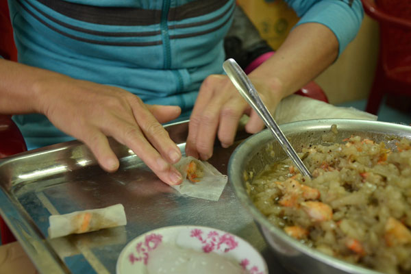 cuốn chả ram Bình Định