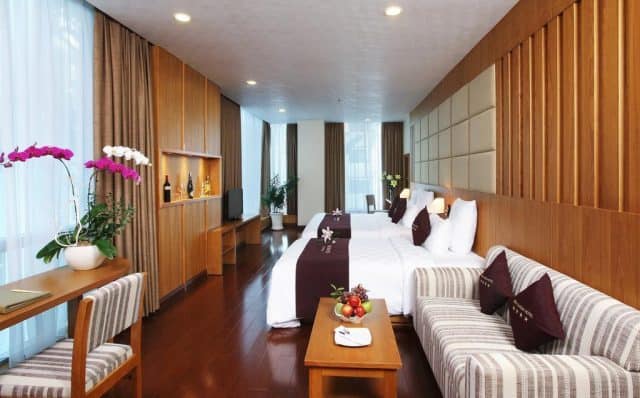 Căn phòng sang trọng của Eden Star Saigon Hotel (ảnh ST) Căn phòng sang trọng của Eden Star Saigon Hotel (ảnh ST)