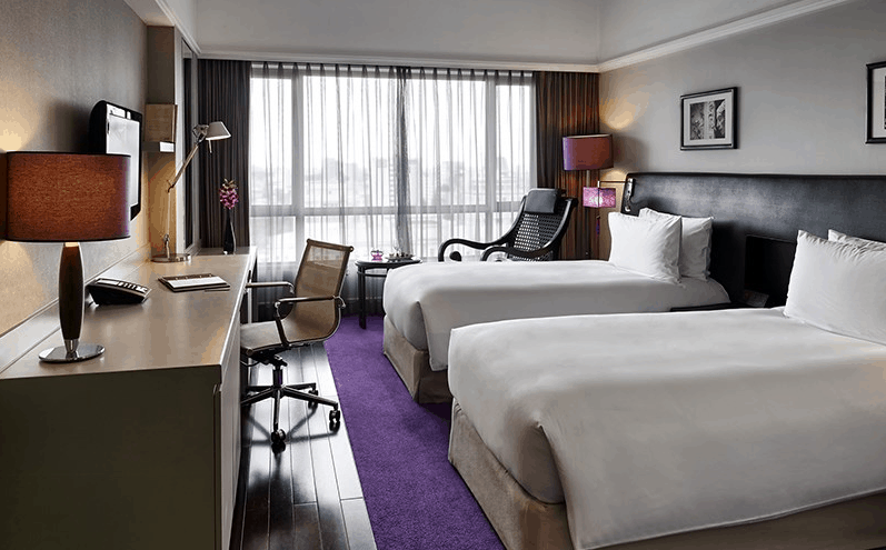Phòng nghỉ cao cấp tại khách sạn Sofitel Saigon Plaza Phòng nghỉ cao cấp tại khách sạn Sofitel Saigon Plaza