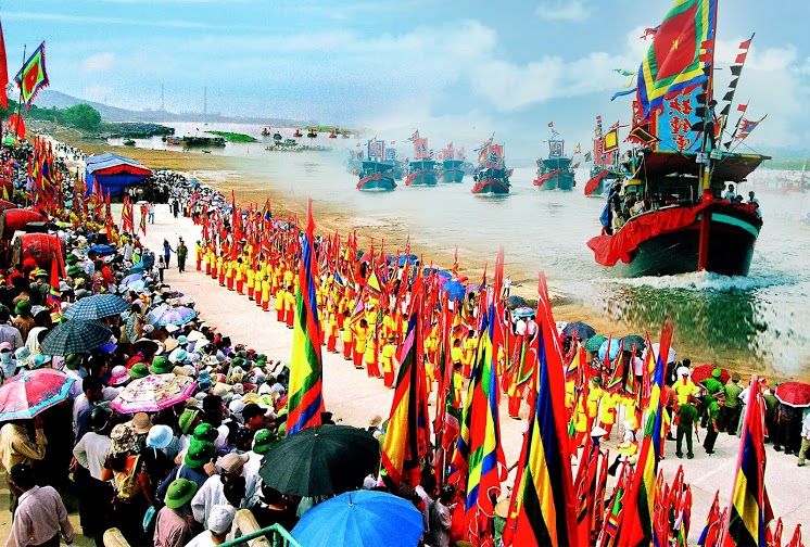 Lễ hội tại chùa Côn Sơn