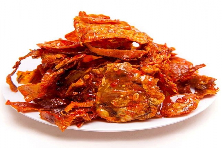 món mực ngào Bình Định