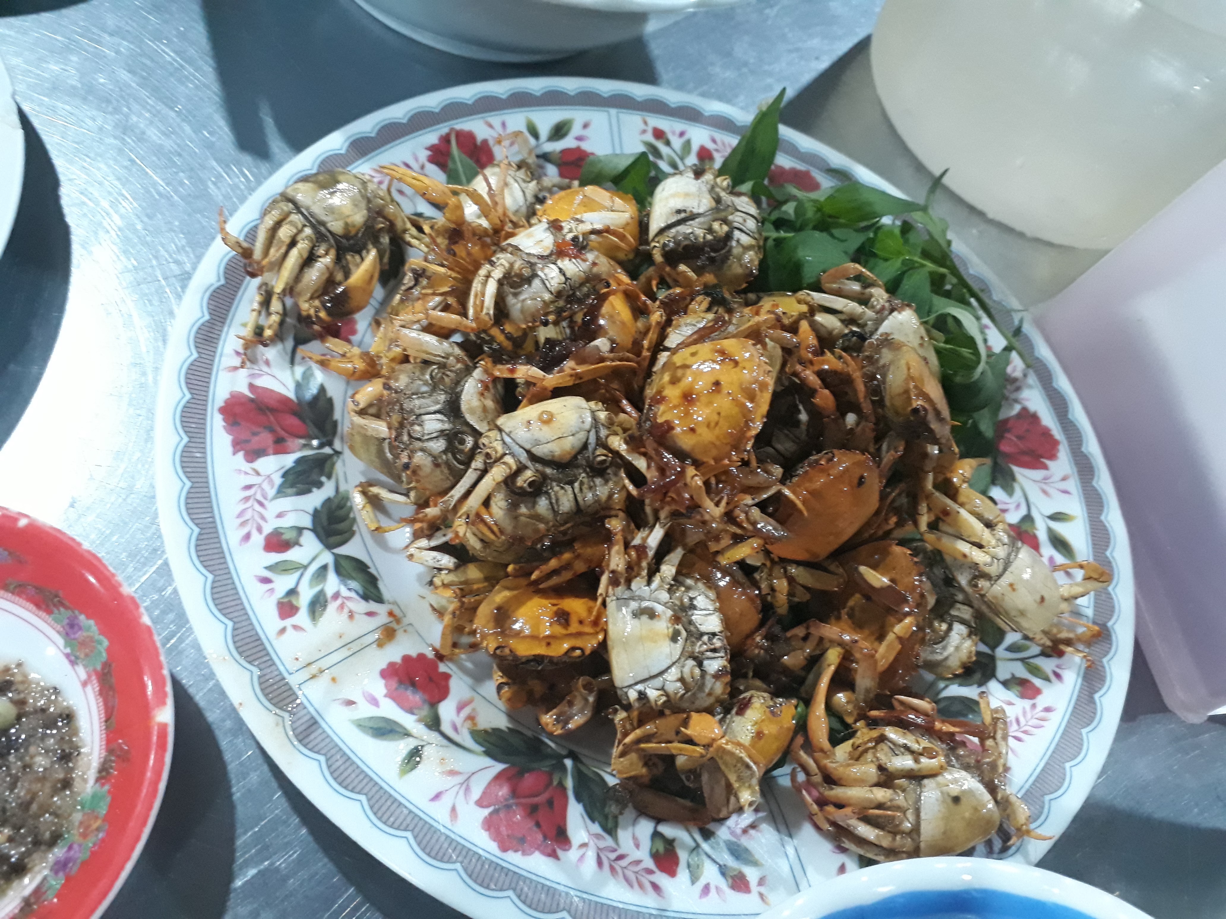 Cua rang me tại quán ăn ngon ở Tây Ninh