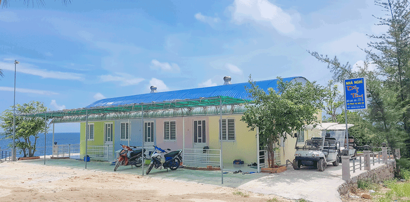 nhà nghỉ tại hòn Sơn Nam Du