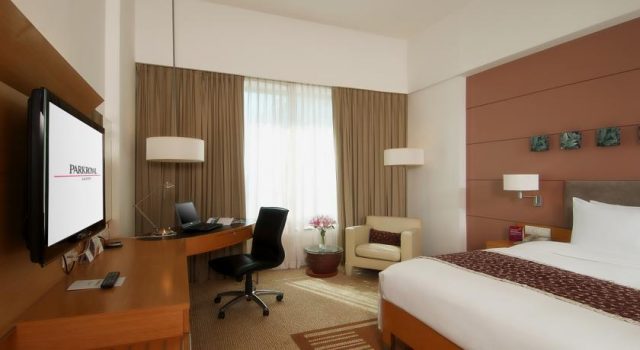 Căn phòng hiện đại của khách sạn Parkroyal Sài Gòn (ảnh ST) Căn phòng hiện đại của khách sạn Parkroyal Sài Gòn (ảnh ST)