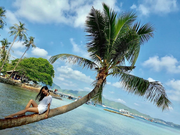 rặng dừa hòn dầu Nam Du