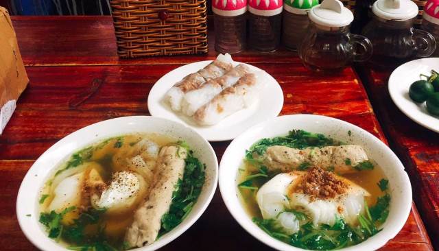 Bánh cuốn Tam Đảo đặc trưng
