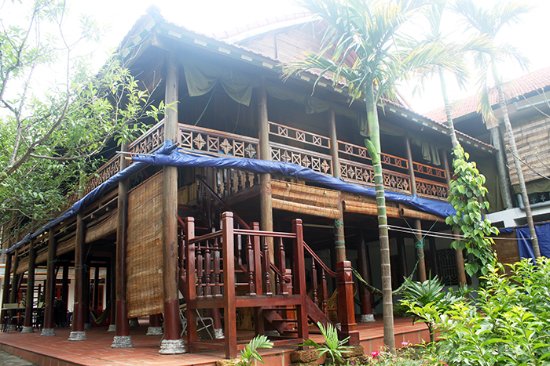 khu nhà lưu trú trại bò giống Ba Vì