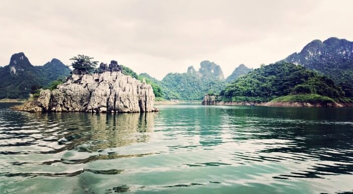 du lịch miền bắc - Thung Nai