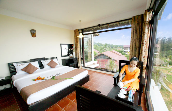 Phòng nghỉ của Fiore Healthy Resort 
