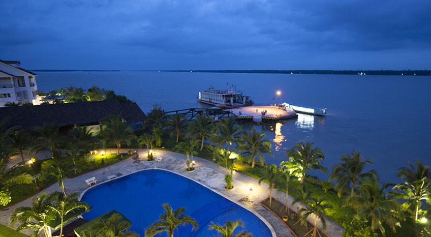 Khung cảnh resort nhìn từ trên cao (Ảnh: ST)