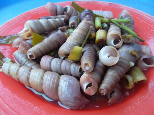 Ốc mút chùa Thanh Hà: đặc sản Thanh Hóa