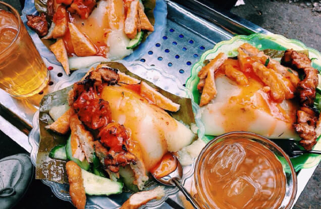 món ngon Hà Nội: bánh giò