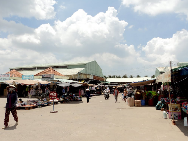 Khung cảnh chợ Bình Châu Khung cảnh chợ Bình Châu