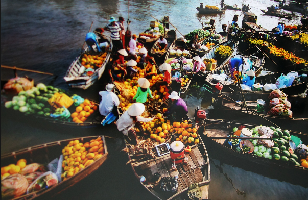 Phong Điền - chợ nổi gần sài gòn
