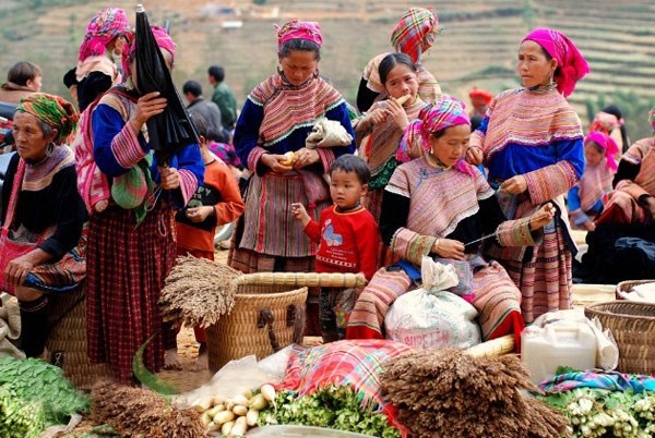 chợ phiên ở hà giang
