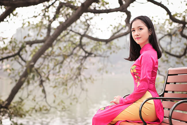 Chụp ảnh ở Hồ Gươm