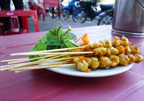 Răng mực nướng 