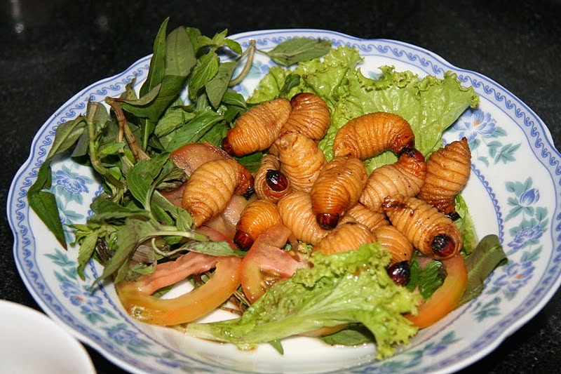 Đặc sản Đuông Dừa Bến Tre (Ảnh: ST)