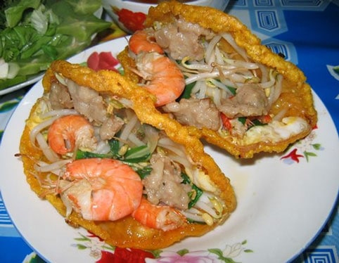 Bánh xèo - đặc sản Huế
