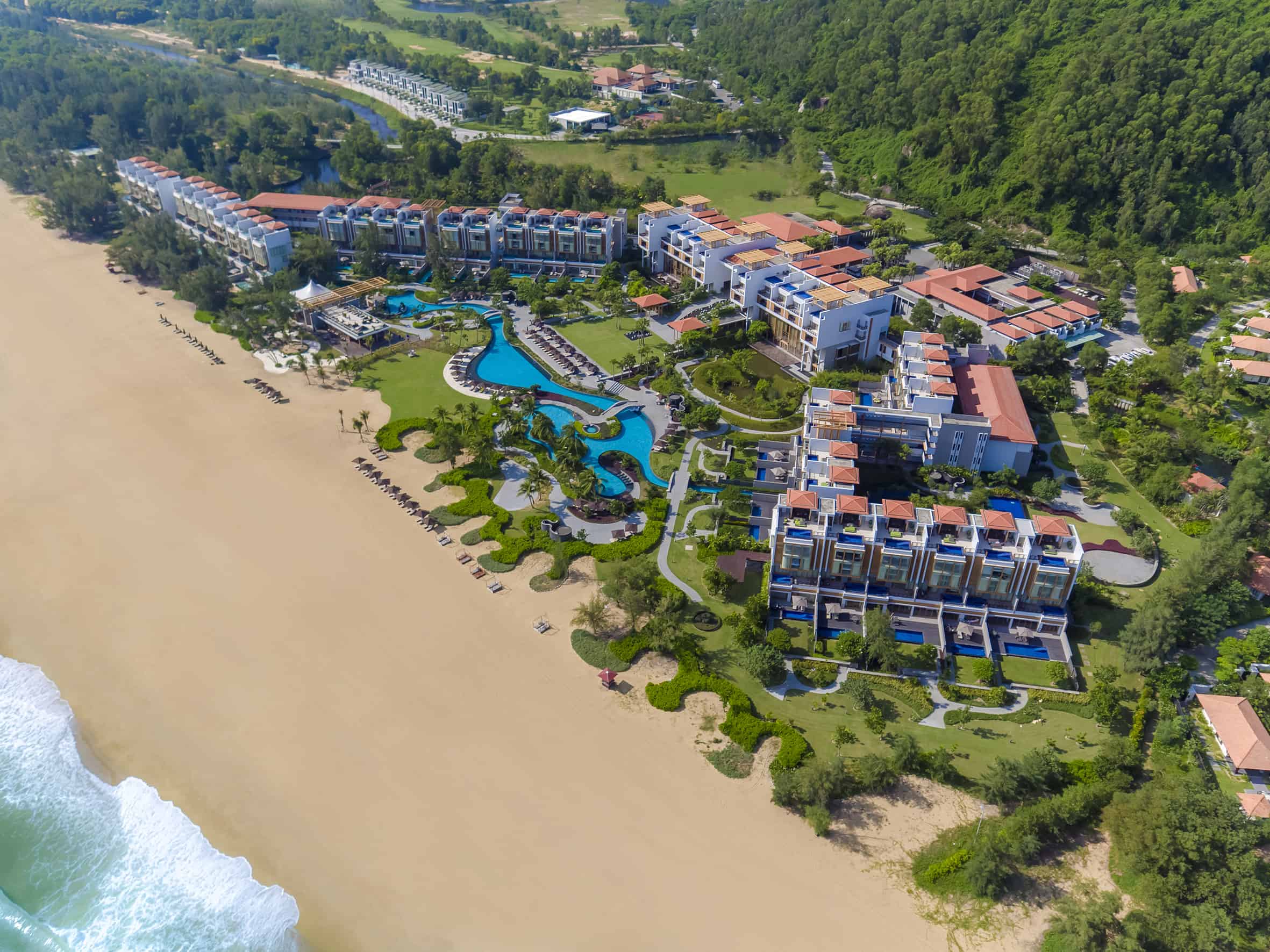 Angsana Lăng Cô được thiết kế với không gian mở