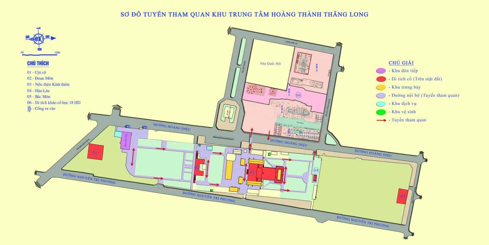 Tham quan di tích Hoàng Thành Thăng Long – thủ đô hà nội – việt nam