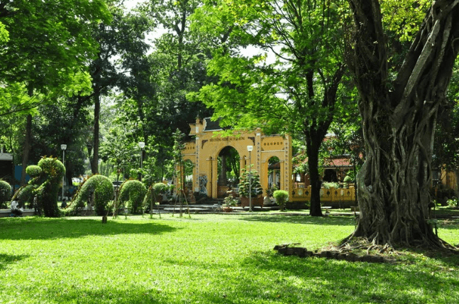Công viên Tao Đàn có từ thời Pháp thuộc