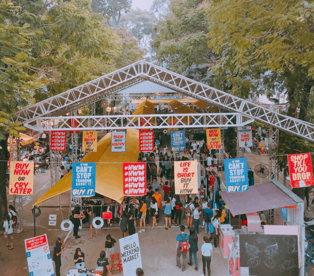 Điểm ăn chơi Hello Weekend Market TP HCM