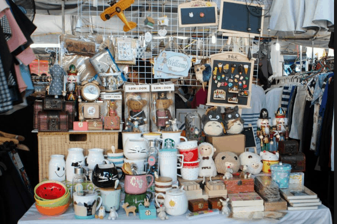 Những gian bán đồ hand-made