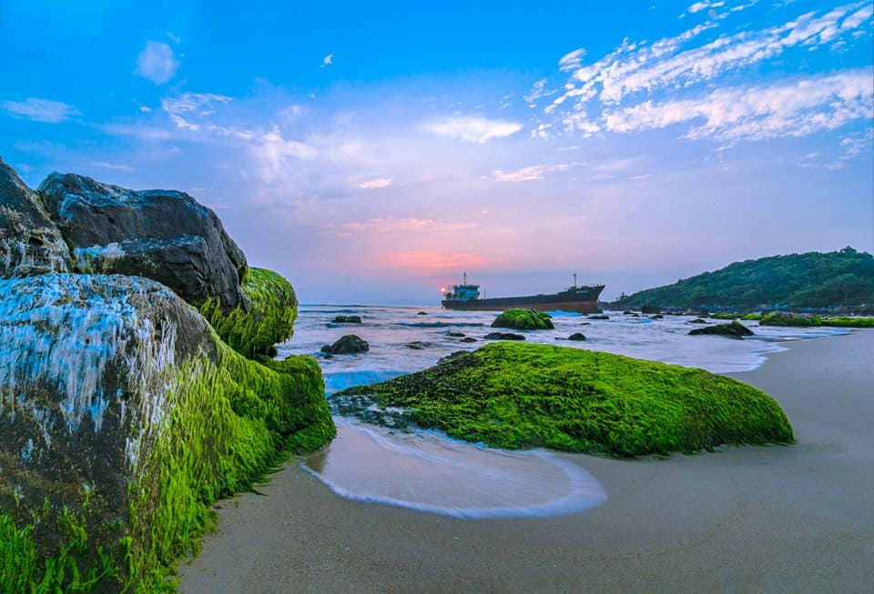 Biển đẹp Đà Nẵng nên ghé qua - biển Nam Ô 01