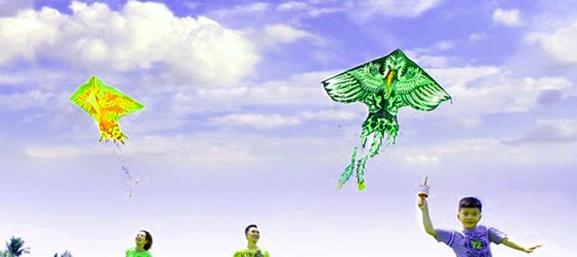 Cảnh thả diều (Ảnh: ST) Cảnh thả diều (Ảnh: ST)