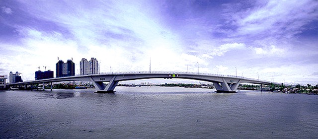 Cây cầu là động lực phát triển mới của Sài Gòn (Ảnh: ST) Cây cầu là động lực phát triển mới của Sài Gòn (Ảnh: ST)