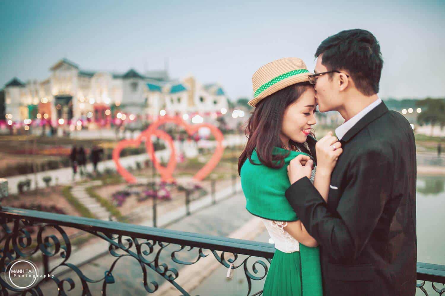 Lãng mạn bên cầu Tình Yêu và hồ Hẹn Ước