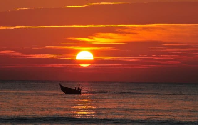 Biển Đà Nẵng - Hoàng hôn trên biển Mỹ Khê