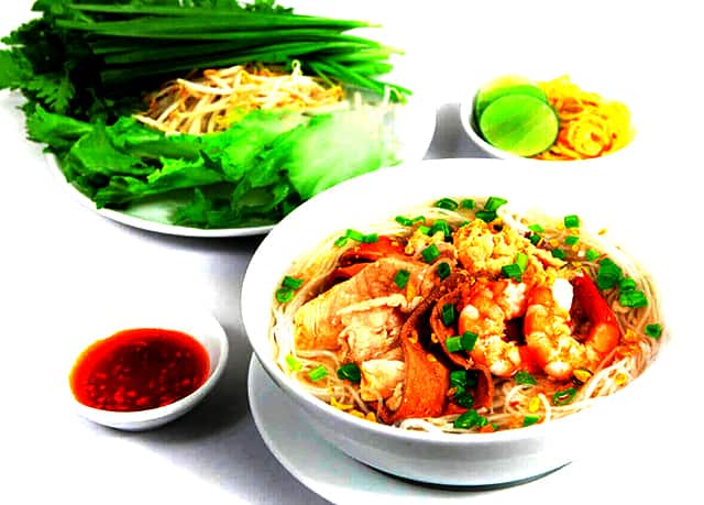 Hủ tiếu Vũng tàu có hương vị riêng 