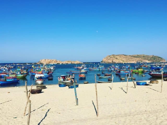 Làng chài ven biển Quy Nhơn