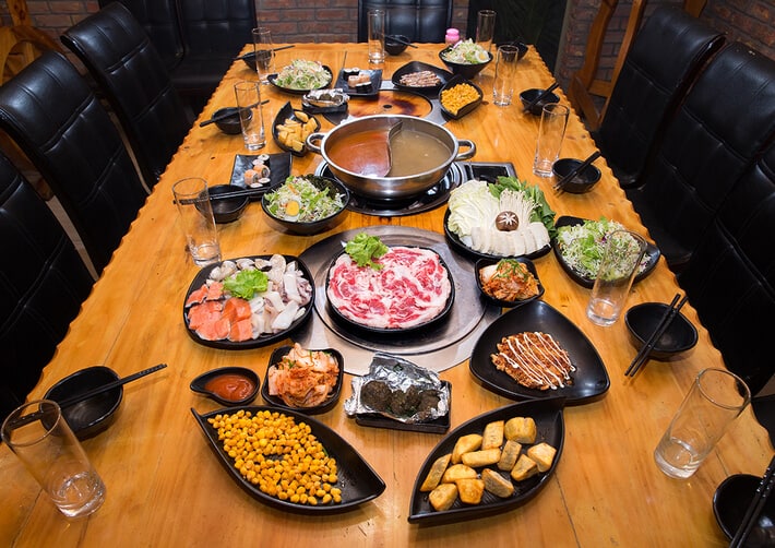 lẩu moon bbq quán lẩu ngon ở Hà Nội