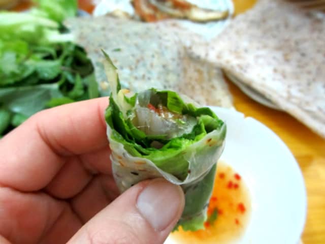 Miếng gỏi giòn mát Ảnh: ST)