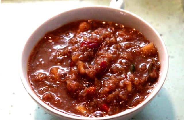 Nước mắm nêm chấm cá (Ảnh: ST)