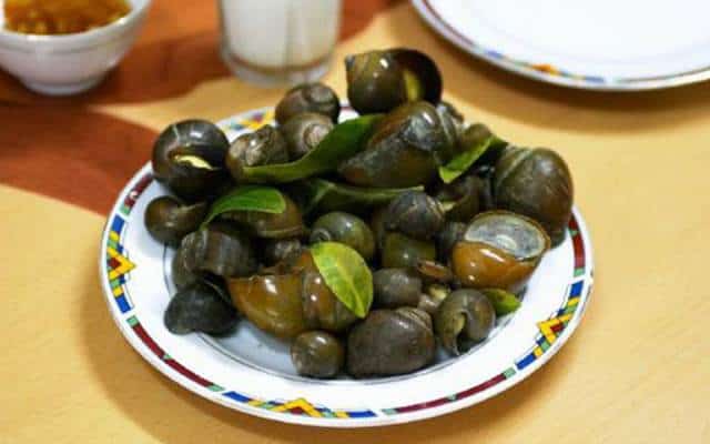 Ốc luộc lá chanh (Ảnh: ST) Ốc luộc lá chanh (Ảnh: ST)