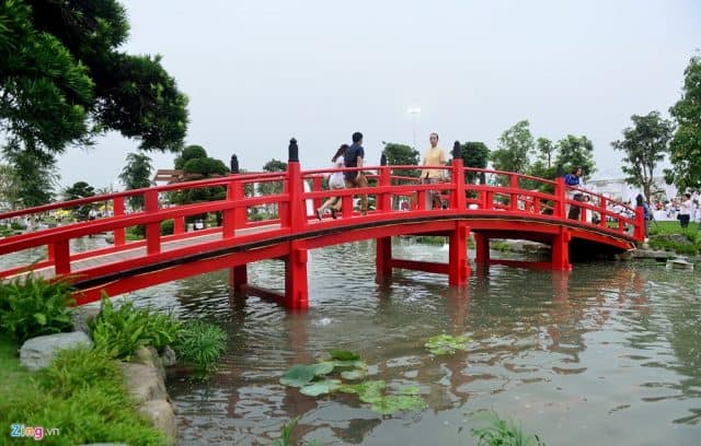 Hình ảnh cây cầu Nhật Bản - Đặc trưng của đất nước hoa anh đào 