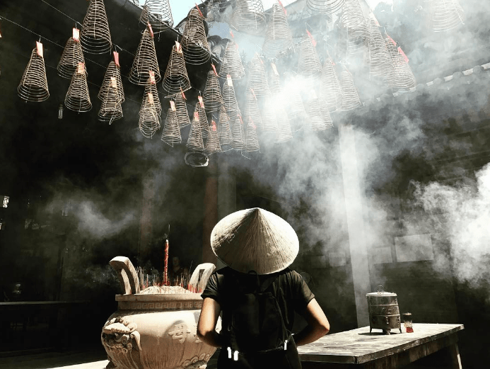 Nhan ghi lời cầu nguyện (sưu tầm) Chùa Bà Thiên Hậu