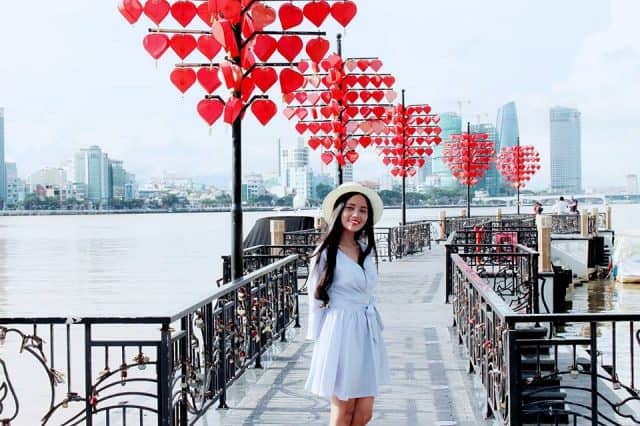 Cầu khóa tình yêu Đà Nẵng 05