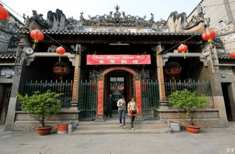 Cổng chùa (sưu tầm) Chùa Bà Thiên Hậu