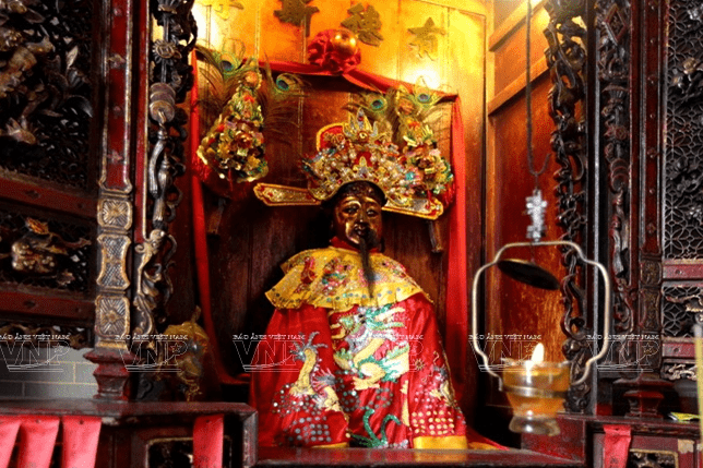 Môn Quan Vương Tả (sưu tầm) Chùa Bà Thiên Hậu