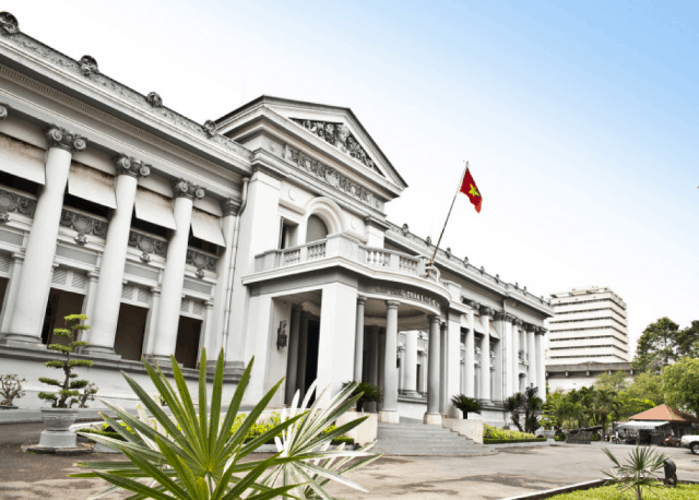 Một góc bảo tàng thành phố HCM Một góc bảo tàng thành phố HCM